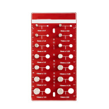 Screw Nut And Bolt Thread Measuring Tool Strong Aluminum