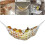 Cotton Hanging Fruit Basket With Hook For Kitchen-1 pack 3