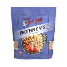 Bob's Red Mill Gluten Free Protein Oats, 907g – 10g Protein/Serving, Non-GMO, Whole Grain, Vegan, Kosher