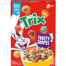 General Mills Trix I 6 Fruity Shapes Cereal 303g - CA Import