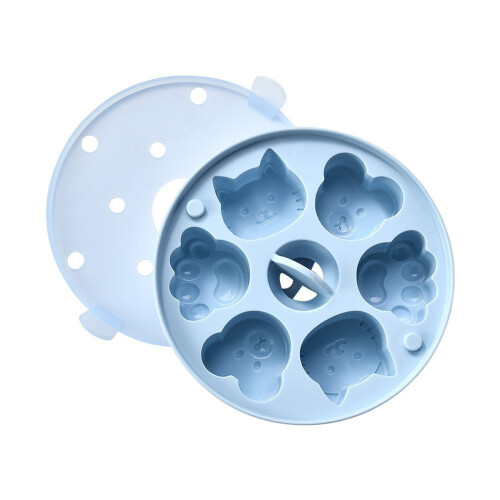 Food Grade Silicone Cake Molds Kitchen Baking Tool For-Blue
