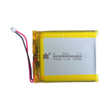 Batterie LiPo Rechargeable 3,7 V 3 000 MAh 1S 755060 au Lithium-Polymère pour Wio Tracker L1 et Meshnology N37