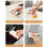 Small Kitchen Countertop Scraper Cleaner Bathrooms-Blue 5