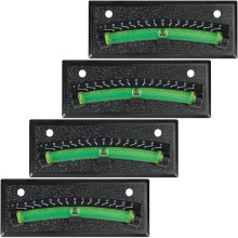 4pcs RV Horizontal Bubble Scale Horizontal System, High Visibility Bubble Meter for Camping Vehicles, Trailers