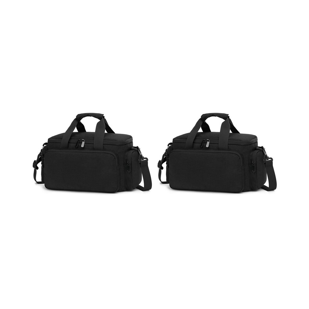 2X Camera Bag Shoulder Bag Water-Resistant Shock-Proof For Mirrorless Camera With Removable Dividers And Shoulder Strap 4713629645496
