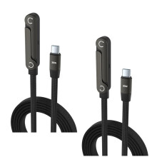 30-W-USB-C-auf-für -Schnittstelle-Ladekabel mit Ladestation für Schnellladen und Datensynchronisation, 1,5 M
