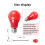 1W Darkroom Safe Light LED Bulb - E27 Socket Red Lamp for Film/Slide Processing with Analog Photography EU Plug 7