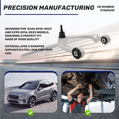 Upper Front Suspension Left Control Arms Fit for  XC60 XC90 31360630 2