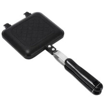 Máquina para Sándwiches Antiadherente, Plancha para Pan Tostado, Máquina para Desayunos, Horno para Panqueques, Molde para Barbacoa, Sartén para