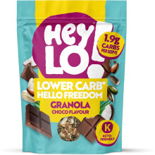 Heylo Keto Breakfast Cocoa Crunch Granola -360G - ONLY 1.7 Gram Carb per Serving - Low Carb Keto Cereal. (360g, Cocoa)
