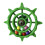 Fun Plastic Birds Plaything With Rotating-Green colored beads 1
