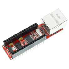 För ENC28J60 Ethernet Shield V1.0 för -Kompatibel 3.0 RJ45-Nätverksmodul