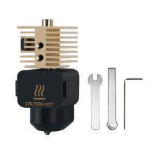 Verbessertes Hotend-Kit für A1/A1 , Düse Aus Gehärtetem Stahl, Kühlkörper Aus Messing, Verbesserte Leistung Des 3D-Druckers