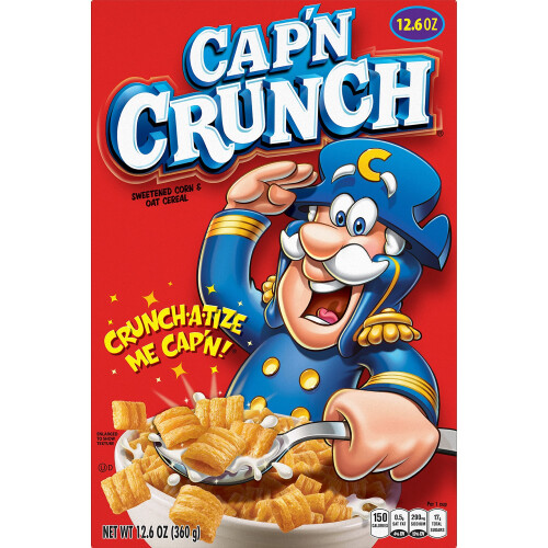 Quaker Captain Crunch Cereal, 12.6 Oz 1