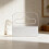 200pcs Clear Sticky Hanging Tabs PVC Wall Mountable Labels For 8