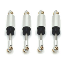 4PCS Hydraulic for MN 1/12 D90 MN82 LC79 MN78 for WPL 1/16 C14 C24 C34 C44 RC Car Upgrades Part Silver