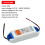LED-Schaltnetzteil  12 V 72 W, Transformator Konstantstromeingang 90-240 V 5