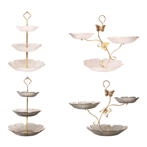 Zeitgenössi-Transparenter goldfarbener Schmetterlings-Eisenrahmen 1