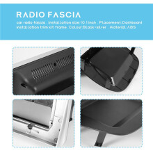 2 Din Autoradio Fascia für Sentra 2001-2006 DVD Stereo Rahmenplatte Adapter Montage Armaturenbrett Einbaublende