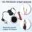52 mm Oliedrukmeter met Waarschuwingsalarm 1/8 NPT-Sensor Oliedrukmeter voor Autoboot 2