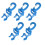 Diving Spare Second-Stage Quick Release Buckle BCD Breathing Regulator Pipe Clamp Low-Pressure Pipe Clamp Hose Hook B 1