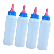 Baby Pet Milk Feeders Bottle 4Pack Milk-Red pacifier 500