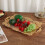 Large Storage Tray with Double Handle Snacks Fruit Holder 8
