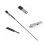 High Performances Rubber Coated Alligator Clip Brushes 45Pieces 7