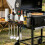 Convenient Barbecue Side Rack Having Paper Towel Support And 4