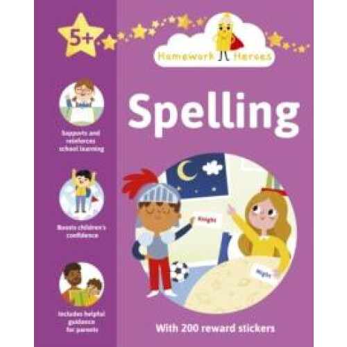 Homework Heroes Spelling by Penny Worms Paperback Book