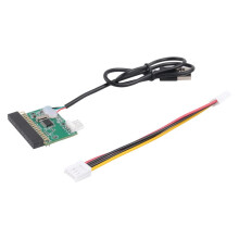 1.44MB 3.5 Cala ZłąCze Stacji Dyskietek 34 PIN 34P na Kabel USB Adapter PłYtka Drukowana PC USB na Dyskietkę U na Dyskietkę