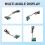Conector de Unidade de Disquete de 1,44 MB 3,5 Polegadas 34 PIN 34P para Adaptador de Cabo USB PCB Board PC USB para Disquete U Disco para Disquete 8