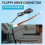 Conector de Unidade de Disquete de 1,44 MB 3,5 Polegadas 34 PIN 34P para Adaptador de Cabo USB PCB Board PC USB para Disquete U Disco para Disquete 6