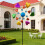 Bright Heart Yard Art Featuring Strong Metal Construction 9