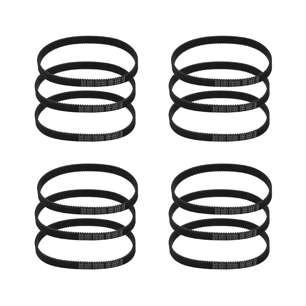 12Pcs -384-12 Drive Belt For Electric Bike E-Bike Scooter Motorcycle 6033419918639