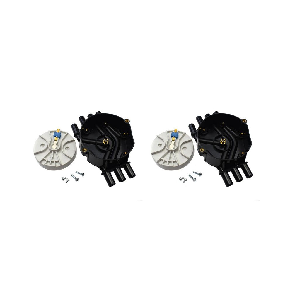 2X Car Ignition Distributor Cap Rotor For Blazer Vortec 4.3L V6 10452458 10452457 6031999914102