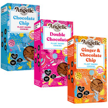 Angelic Free From 3 Mixed Box Vegan & Gluten Free Cookies. 3 Boxes Of Dairy, Nut