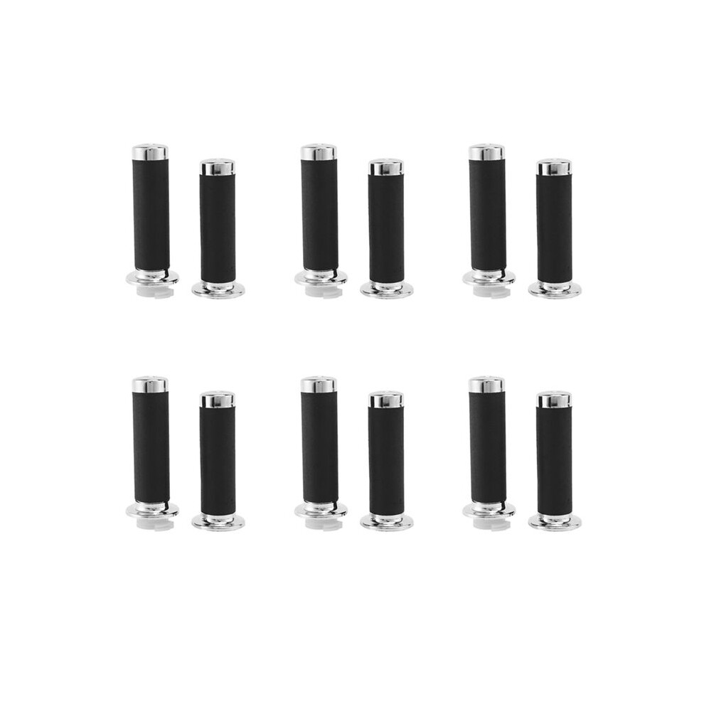 12X Motorcycle 1 Inch Hand Grip 25Mm For Shadow Vt/Xvs 400/600/750/1100/1300 6031897846031