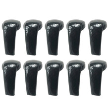 10X Garniture de Couvercle de Bouton de Changement de Vitesse En Fibre de Carbone Style Sport pour 2 3 6 CX-3 CX-5