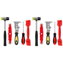 2X Window Glazing Tool Kit,Glazing Shovel Paddle for Deglazing Beading,Spline Removal Hook Doors Hand Tool Sets