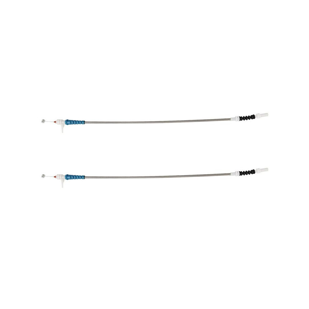 2X Auto Parts Front Left Right Door Hood Release Cable For F30 F31 F80 M3 51217259828 4711711555500