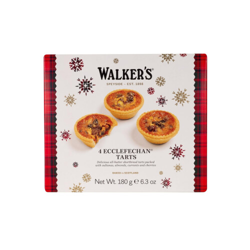 Walkers Walker's Shortbread Ecclefechan All-Butter Tarts, Scottish Pastry, 180g