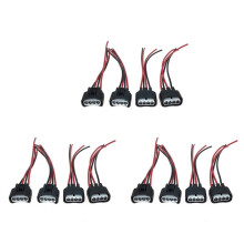 12 Piezas Bobina de Encendido Conector Hembra Arnés de Enchufe Coleta 2AZFE1ZZFE para HS250H Camry RAV4