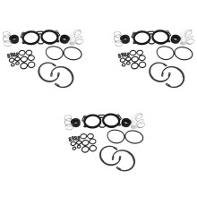 3X Kit de Reparación de Modulador de Camión para Camión TGS TGA TGX EBS 81521066042 81521066026 81521066017