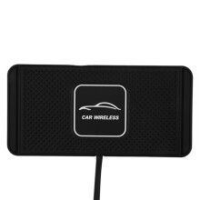 2 Piezas 5/7,5/10 W C1 para Coche para Cargador Inalámbrico  Estación de Carga Rápida Alfombrilla Antideslizante