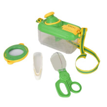 Caixa de Observação de Insetos Ao Ar Livre, Brinquedo para Crianças, Lupa, Armadilha para Insetos, Conjunto de Experimento de Aventura