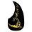 Vattendroppstyp Lasergitarrplåt Anti-Scratch Board PVC Klassisk Gitarr Pickguard Anti-Scratch Board A 1