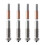 For QIDI  4 Bimetallic Nozzle Quick Removal Ceramic Insulation Integration 0.2/0.4/0.6/0.8mm Nozzles 1