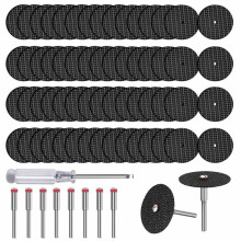 Cutting Wheel Set for -Rotary Tool, 60pcs Rotary Tool Cut Off Wheel 1-1/4inch Reinforced Fiberglass Cut Off Wheels