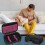 Discreet Lockable Toy Storage Bag, Locking Storage Box Toy Organizer Case Organizer Container with 2 Drawstring Bags 5